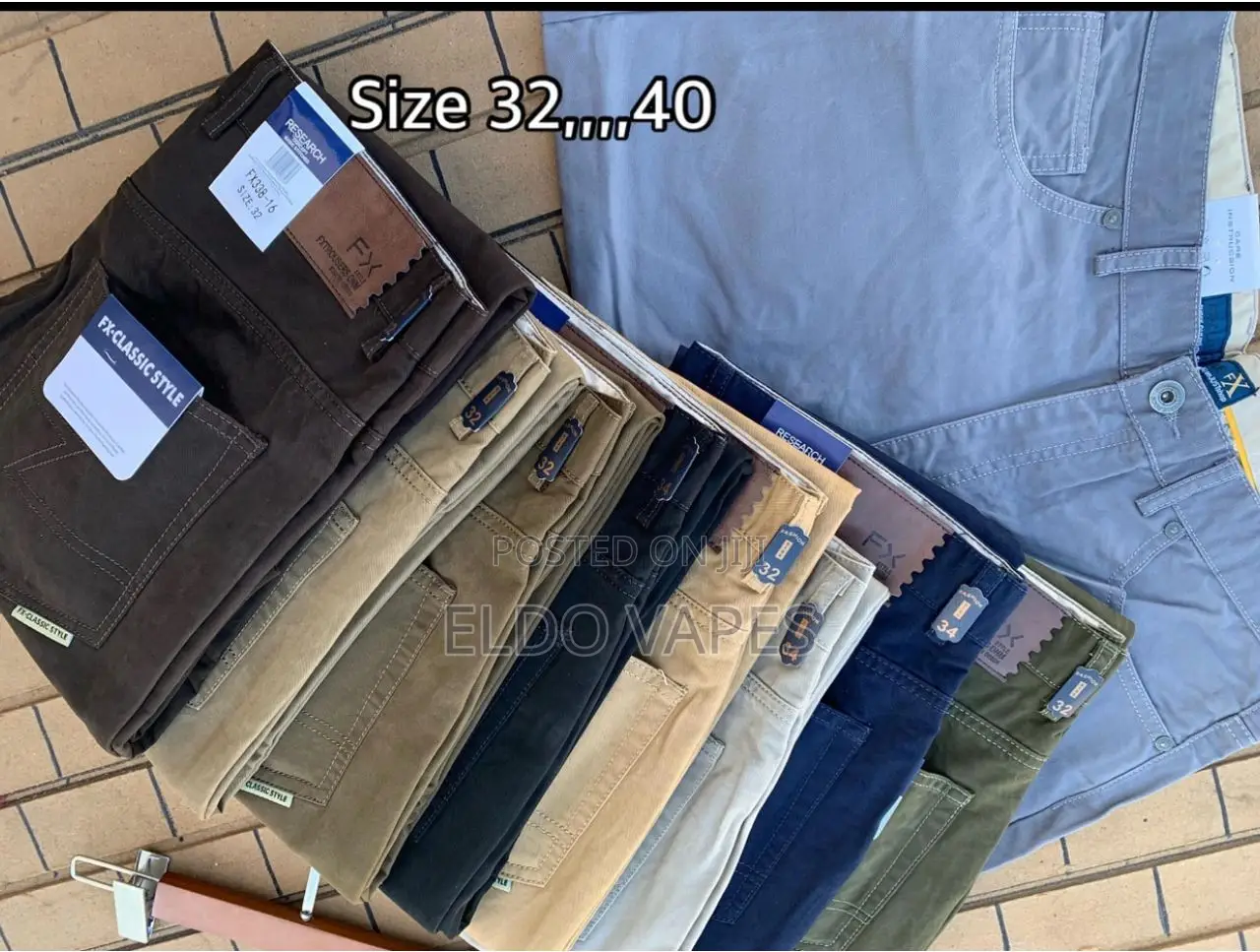 Khaki Trouser - High Quality