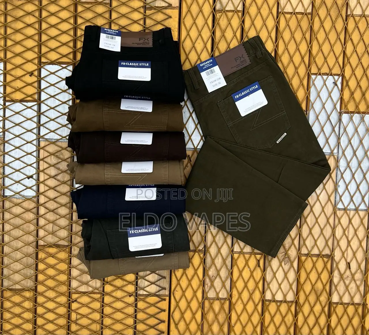 Khaki Trouser - High Quality