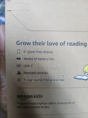 New Amazon Kindle Kids Edition 16 GB Pink