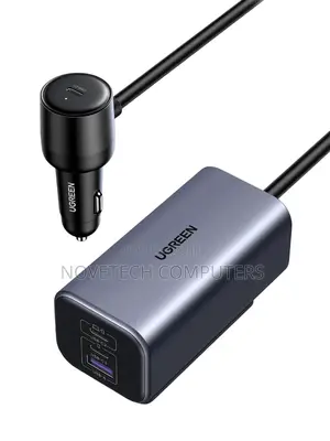 Ugreen 150w 4-Port Gan Fast Car Charger - Ec706