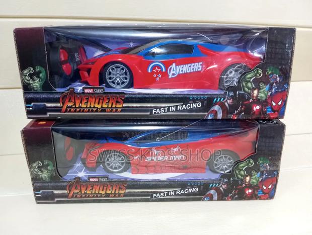 Remote Control Spiderman/ Avengers Themed Cars - thumbnail 3