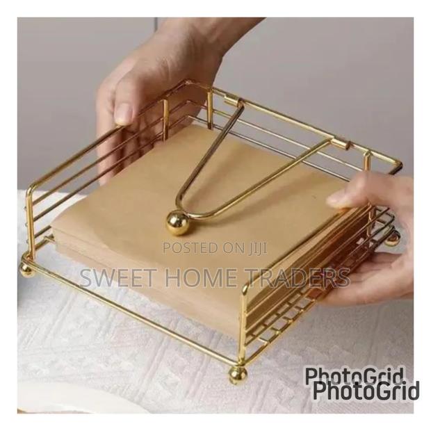 Metallic Napkin Holder - main view