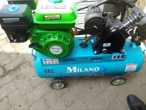 7.5 Hp Engine Driven Milano Air Compressor Machine