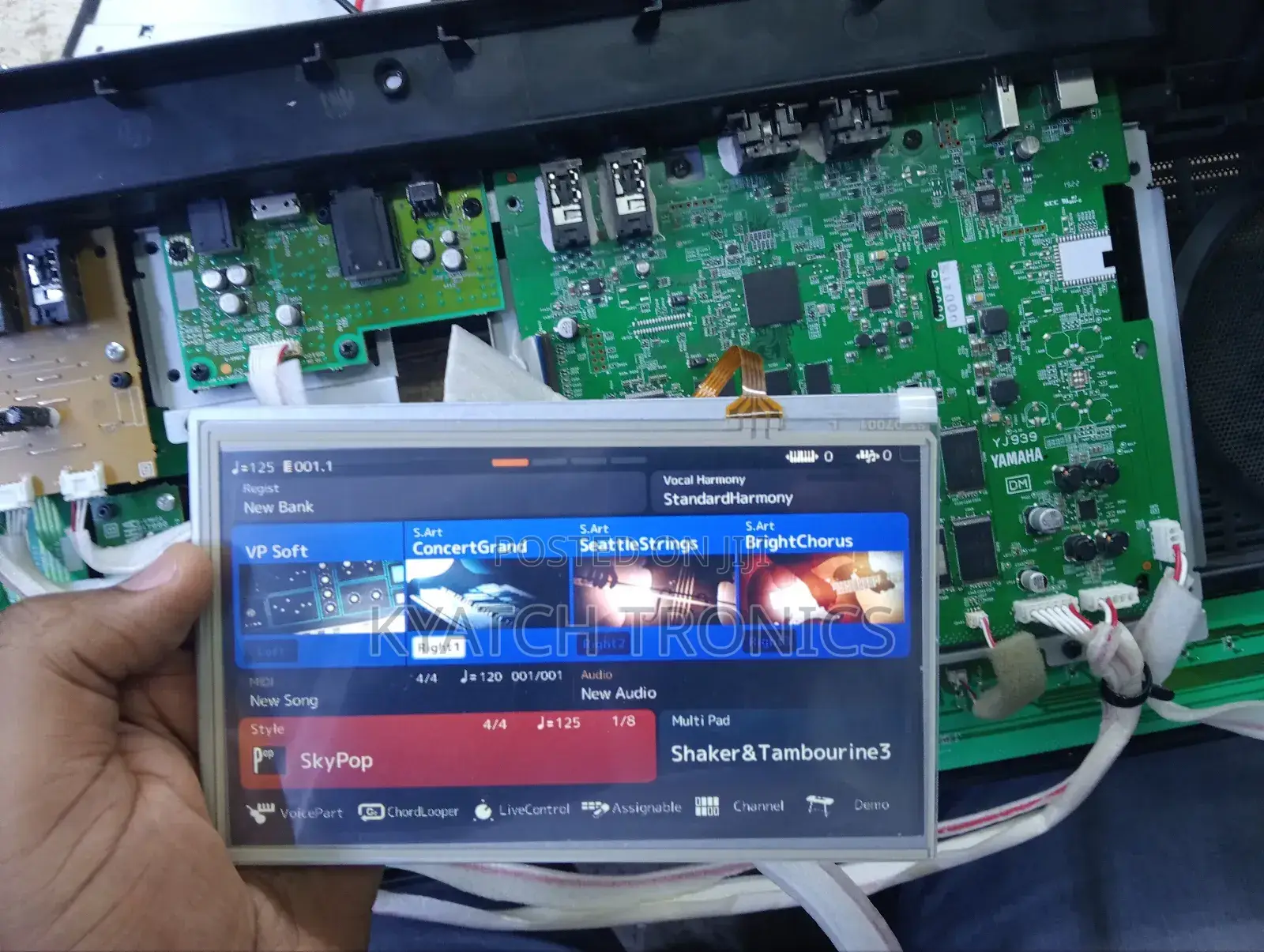 PSR Sx700/900 PSR S770/970 LCD Touch Screen