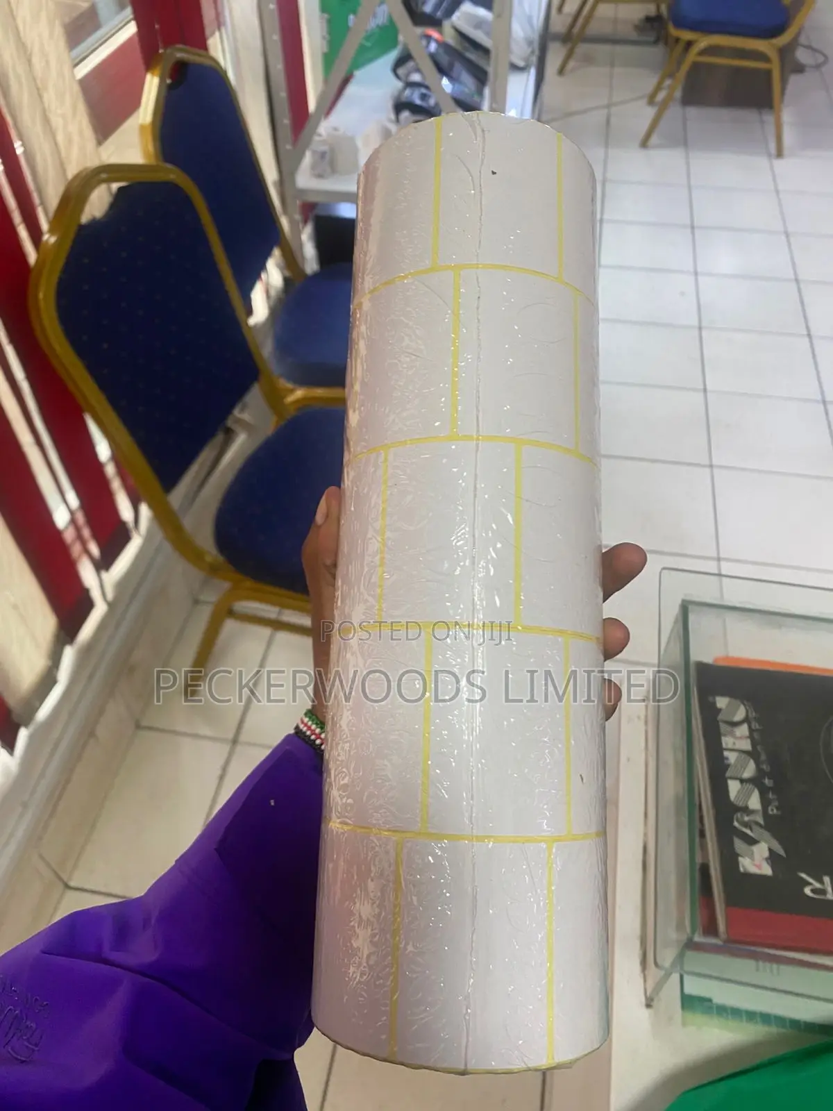 58×43mm Thermal Label Stickers Direct Thermal, High Adhesion