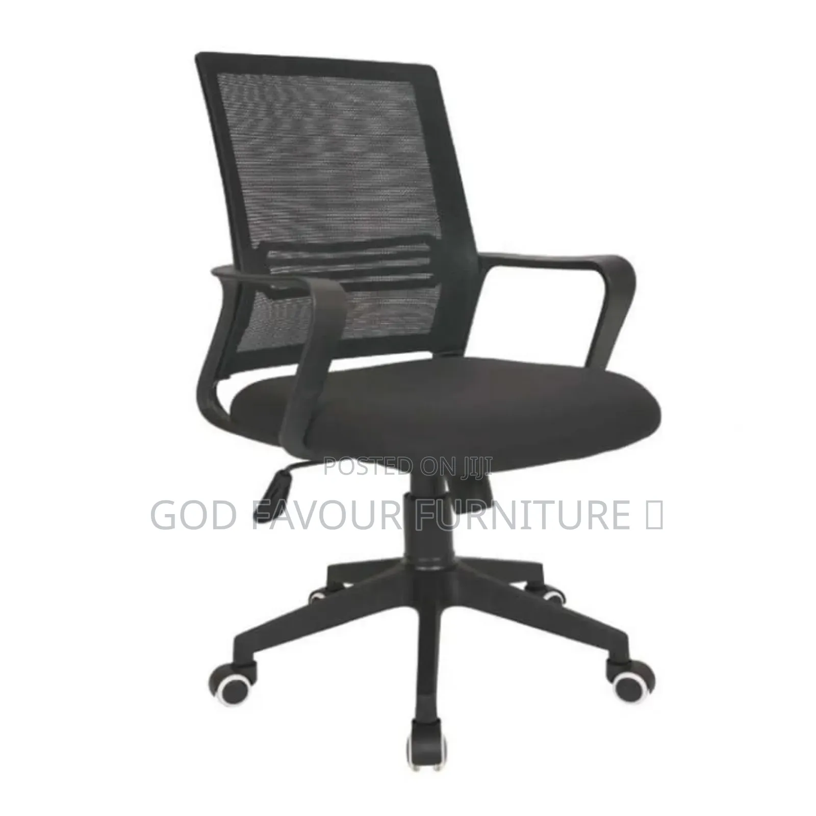 Black Mesh Office Chair Swivel Acd2