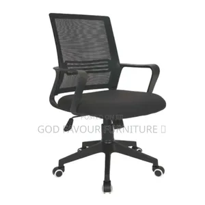 Black Mesh Office Chair Swivel Acd2