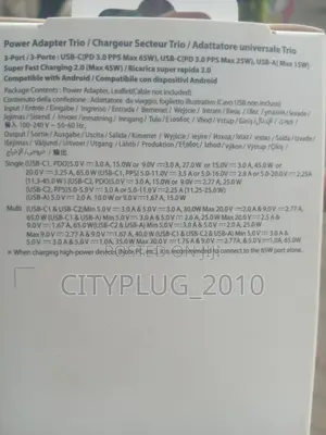 65w C to C Charger Complete Super Fast Charger