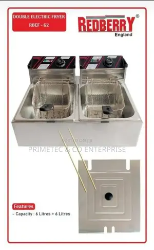 Double Electric Deep Frier