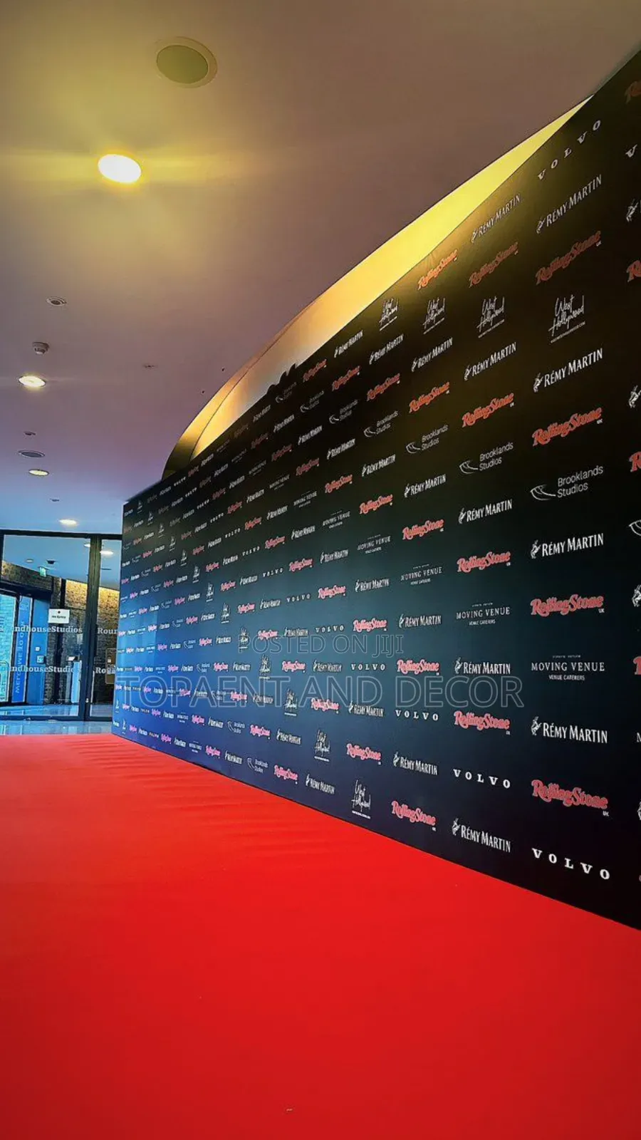 Vip Wall to Wall Carpet for Modern Events Use