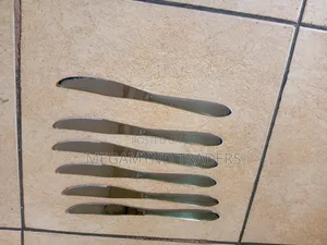 6pc Butter Knife/Stainless Steel Table Knives