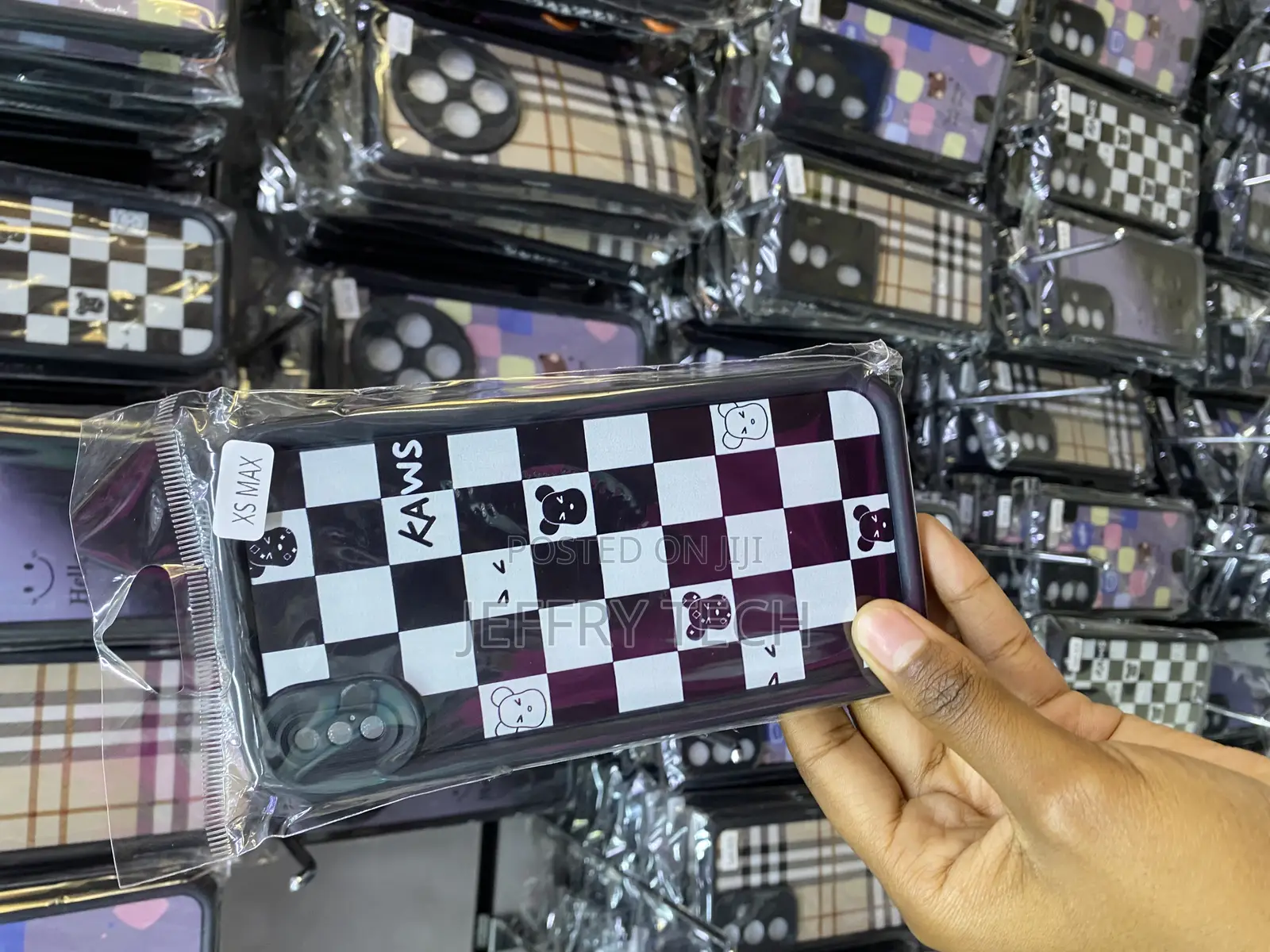 Kews Grid Lattice Tartan Damier Chessboard iPhone Xs Max