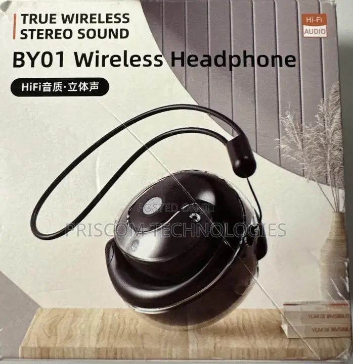By01 Wireless Headphone, Over the Ear Style, Wireless Stereo