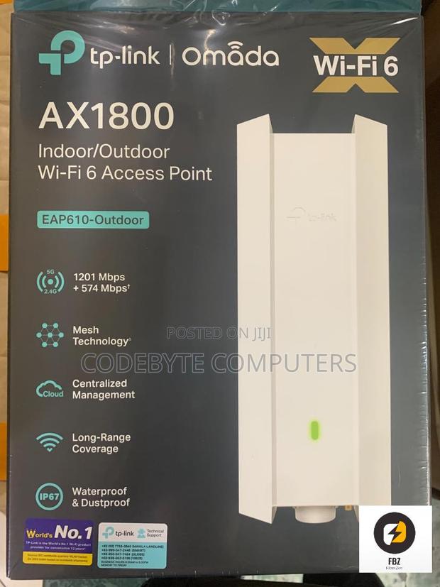 Tp-link Eap610-outdoor Omada True Wifi6 Ax1800 .