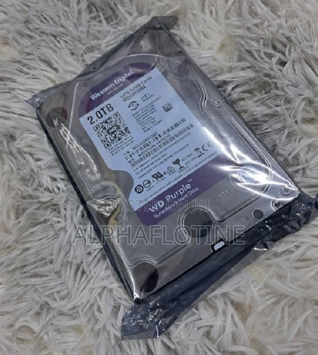 Desktop-Wd Purple 2tb Surveillance Internal Hard Disk Drive