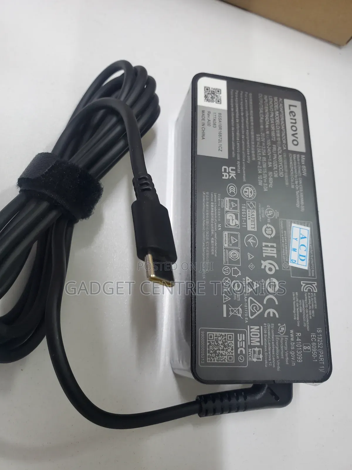 Lenovo Type C Laptop Adapter