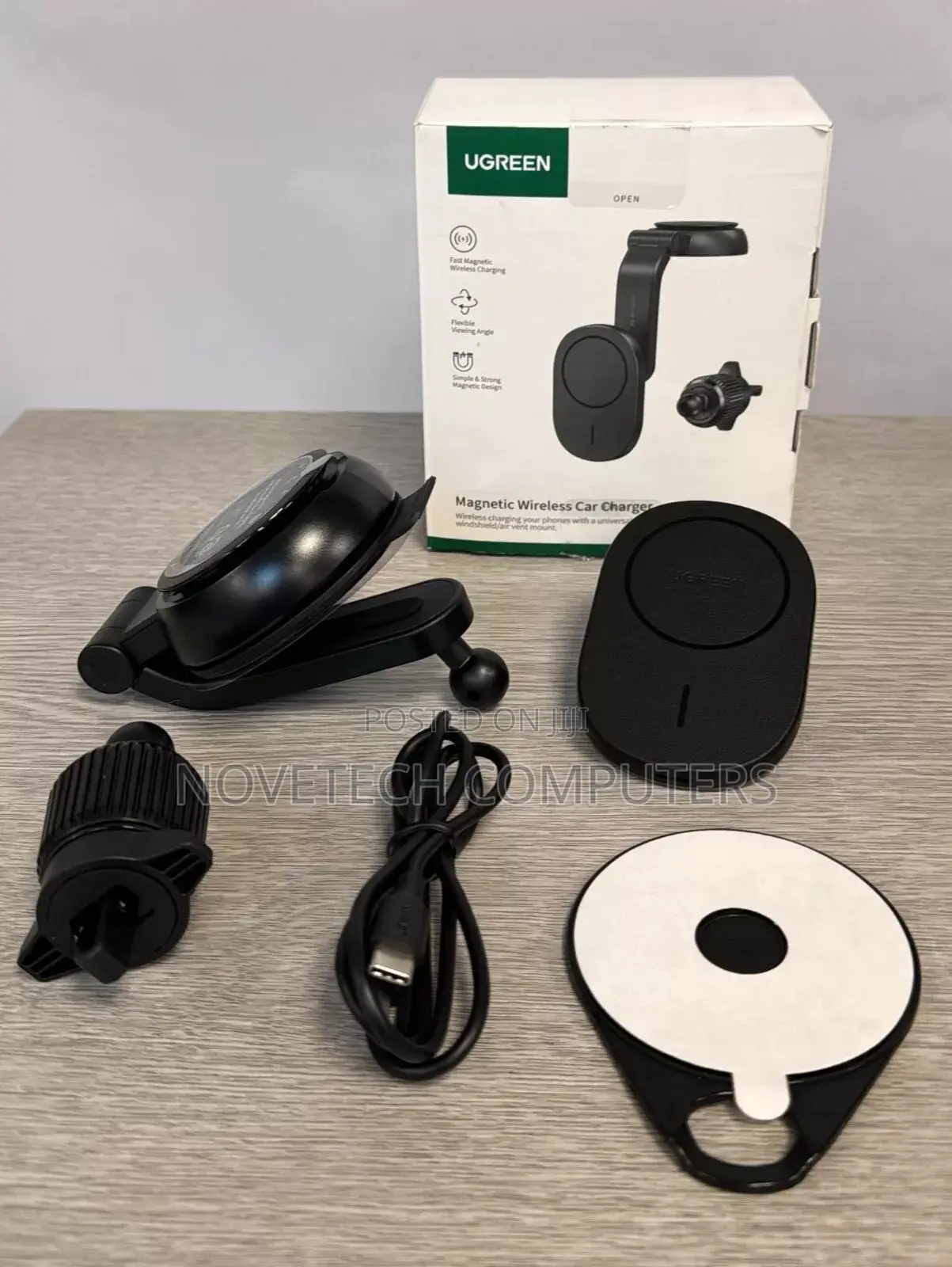 Ugreen Magnetic Car Wireless Charger - Cd345