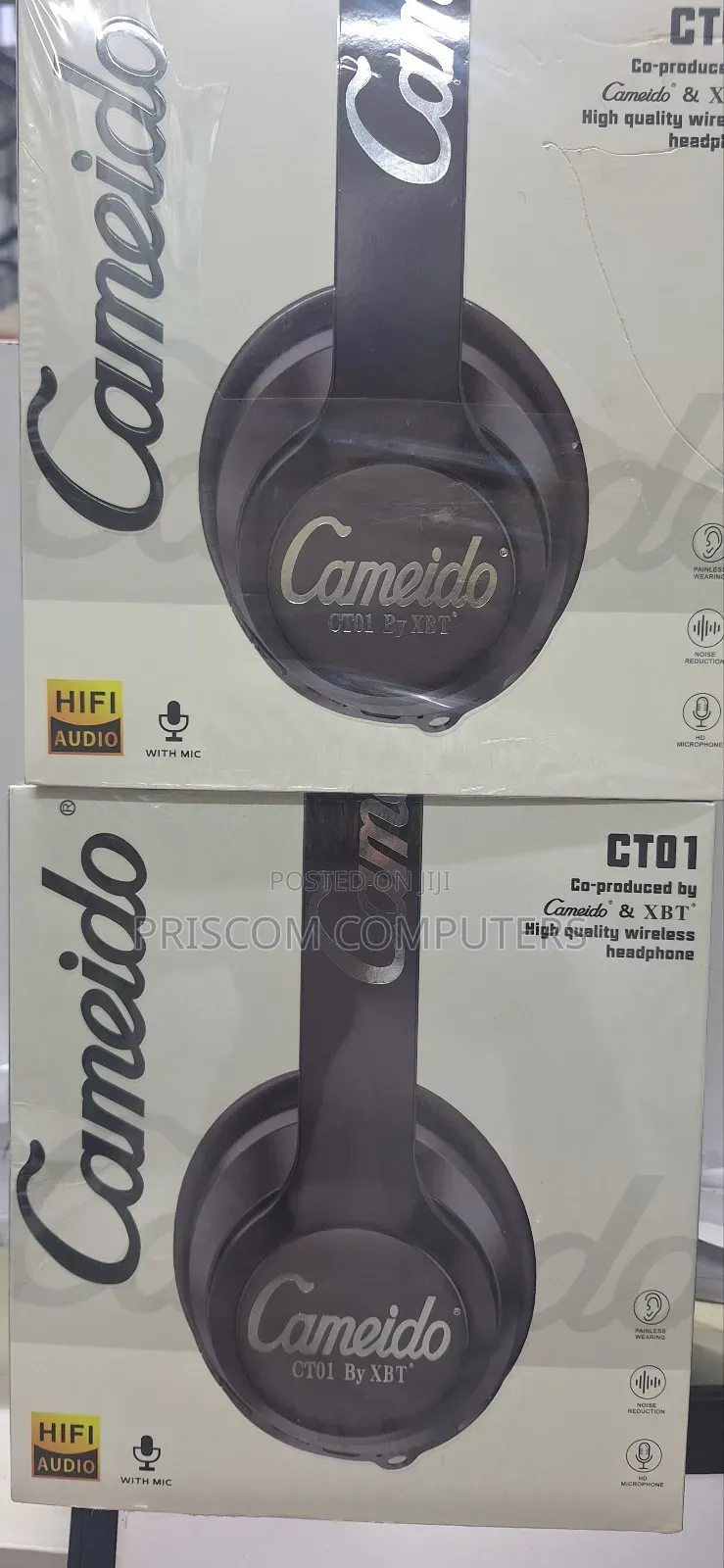 Cameido High Quality Wireless Headphone Headset With Mic