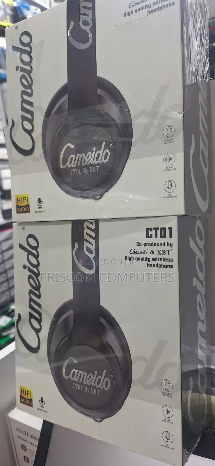 Cameido High Quality Wireless Headphone Headset With Mic