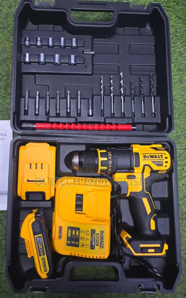 Dewalt Cordless Hammer Drill/ 88v Dewalt Hammer Machine - main view