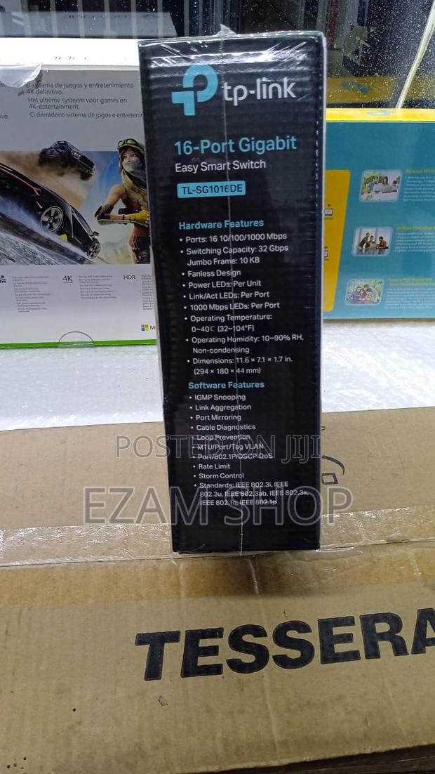 Tp-Link 16-Port Gigabit Easy Smart Switch Tl-Sg1016de - thumbnail 2