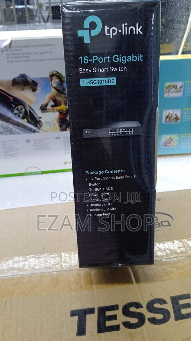 Tp-Link 16-Port Gigabit Easy Smart Switch Tl-Sg1016de - thumbnail 3