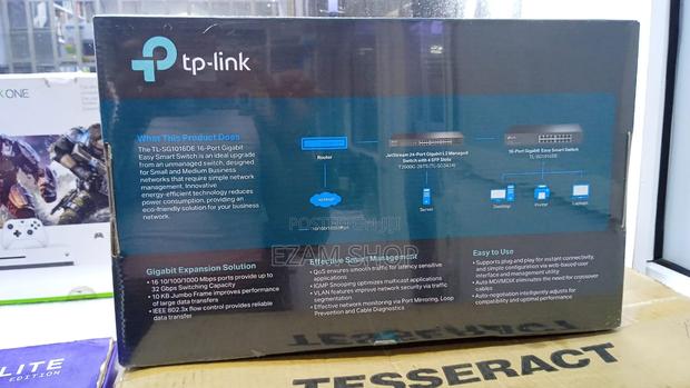 Tp-Link 16-Port Gigabit Easy Smart Switch Tl-Sg1016de - thumbnail 4