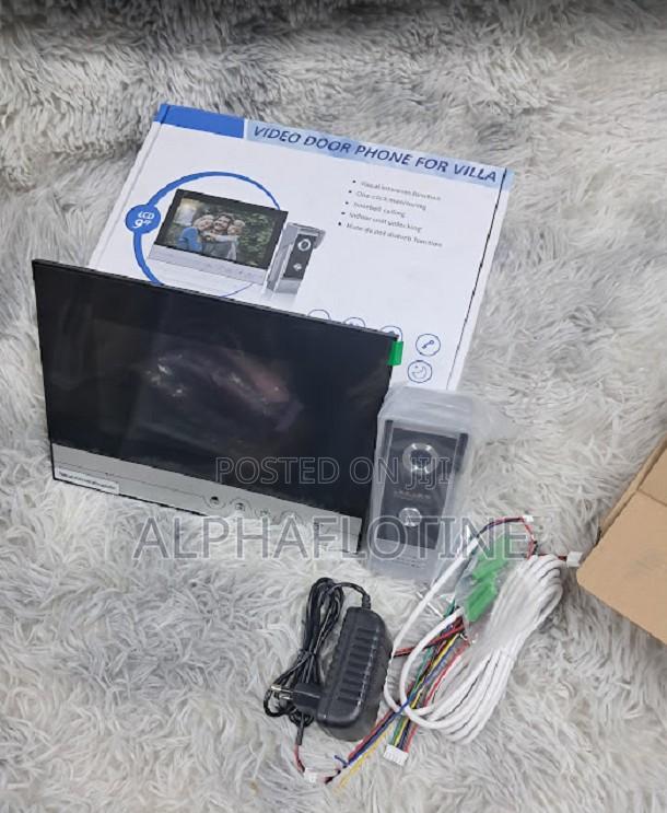 7 Inches Video Doorbell Door Phone System, Hd Camera