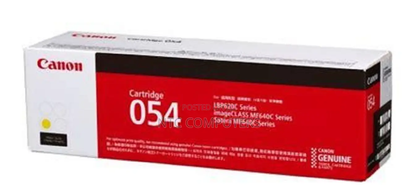 Canon 054 Yellow Toner Cartridge for Canon Color Imageclass