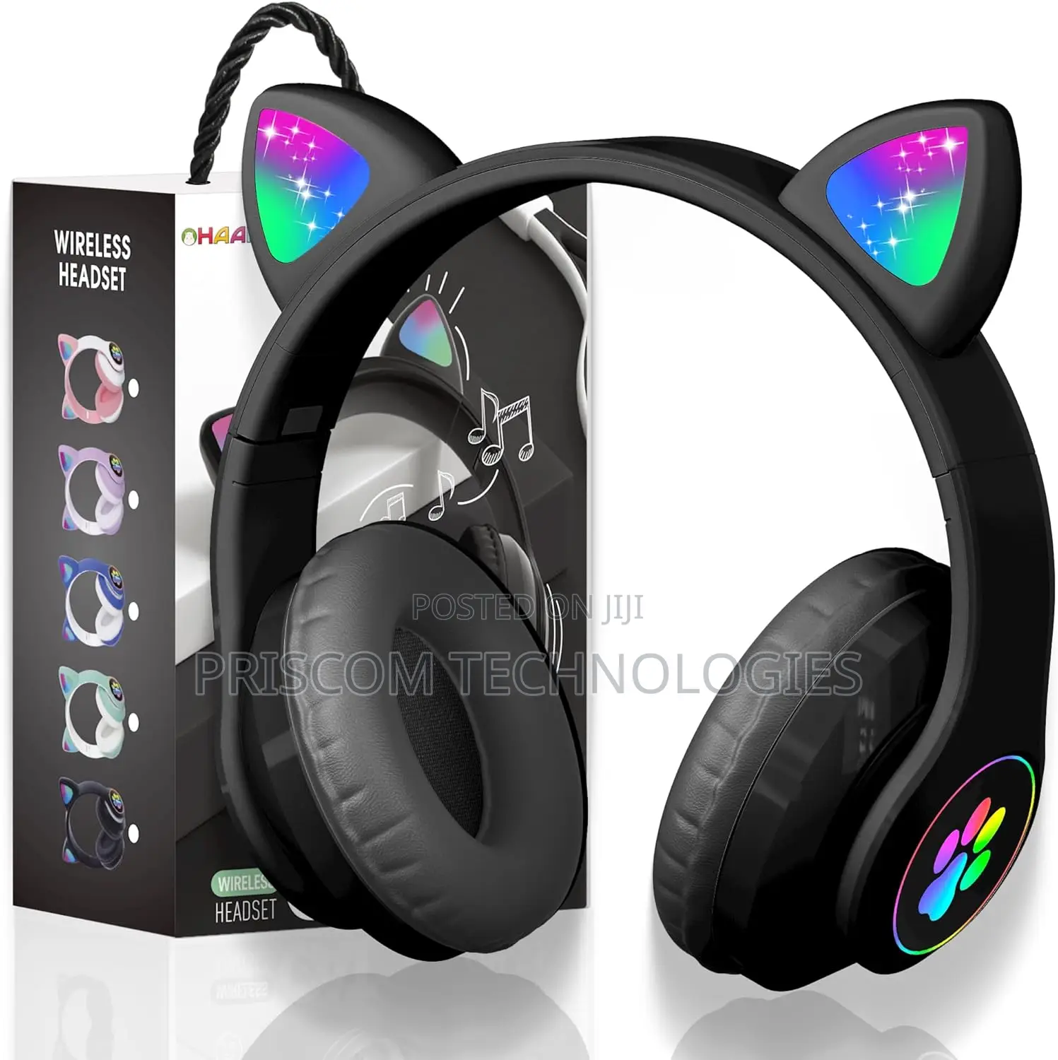 STN-28 Wireless Multi Purpose Headset Headphone -Colourful