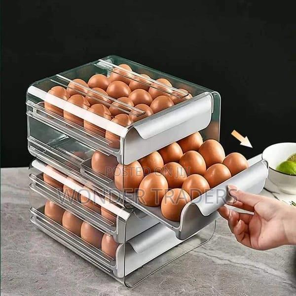 Egg Tray,32pcs Double Tray Egg Holder - main view