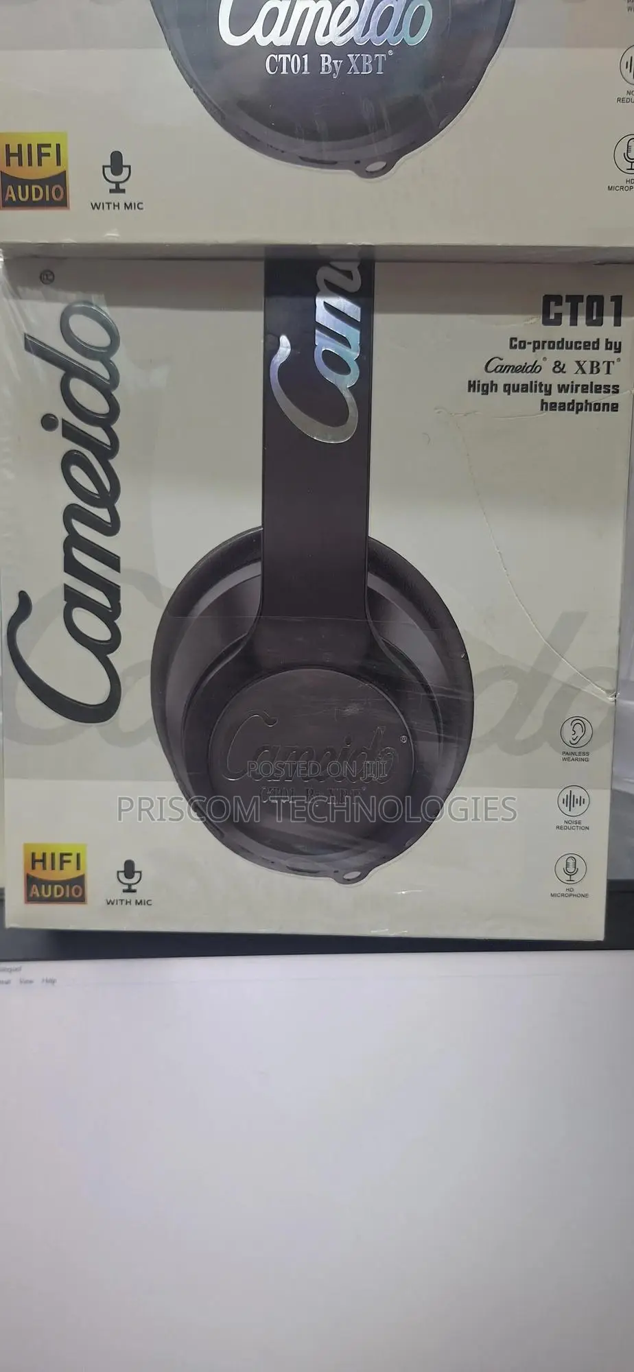 Cameido Ct01 by XBT Wireless Headphones Headset High Quality