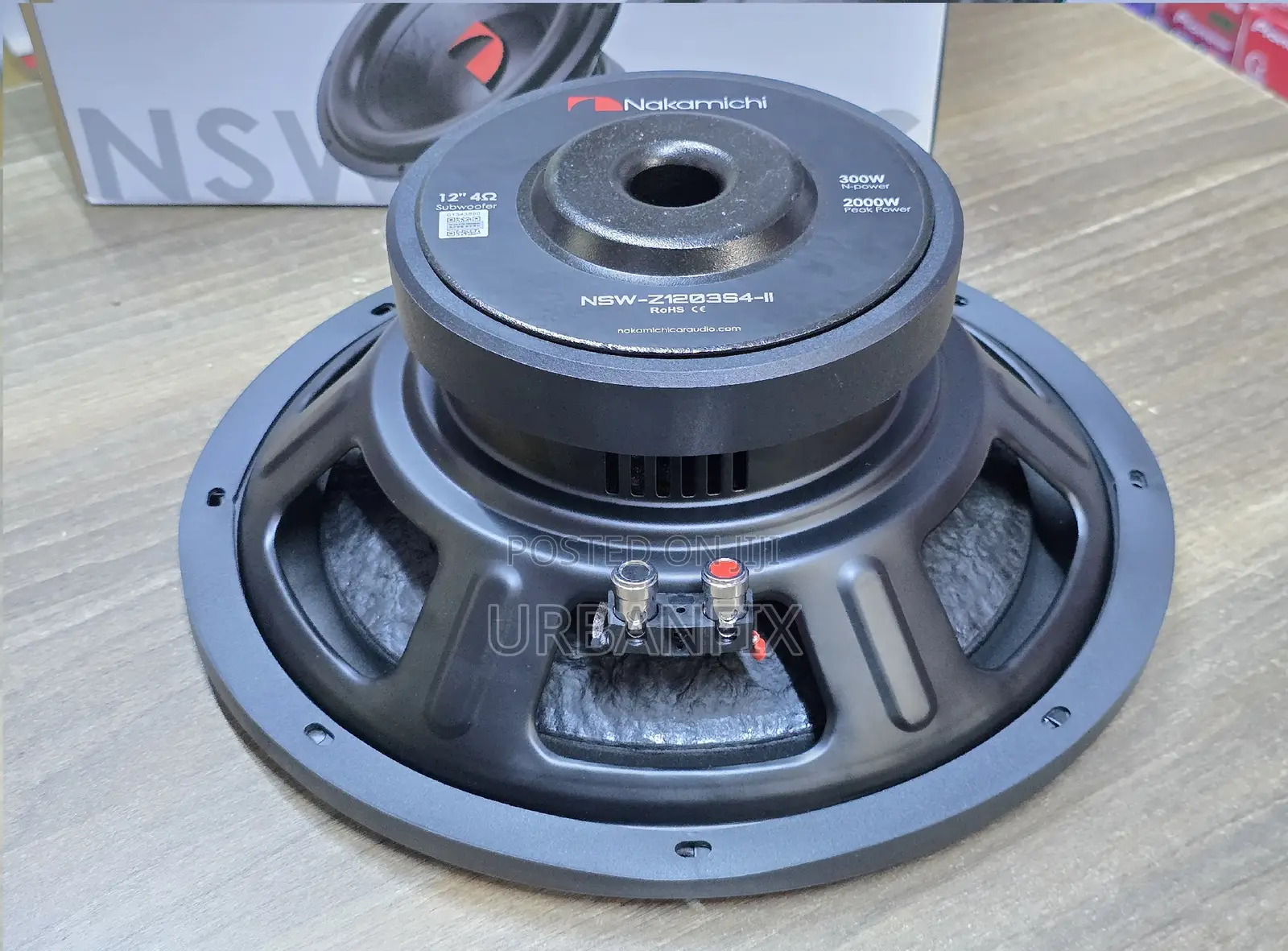 Nakamichi 12 Inches 2000watts Powerful Bass Subwoofer