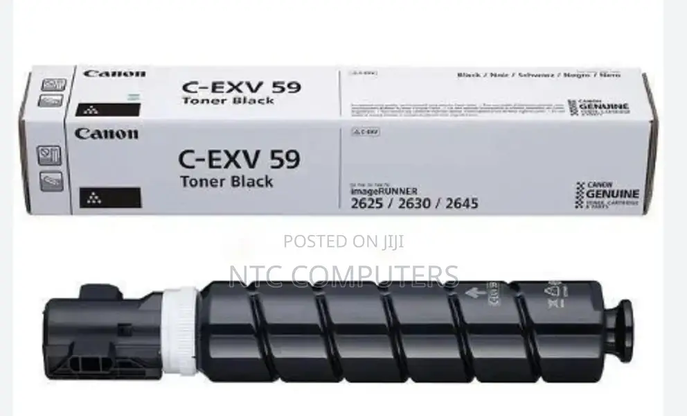 Canon C-Exv59 Black Toner Cartridge Yield 30,000 Pages
