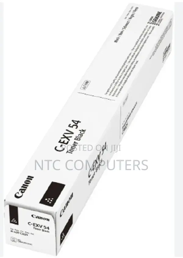 Canon C-Exv54 Black Toner Cartridge Yield 15,500 Pages
