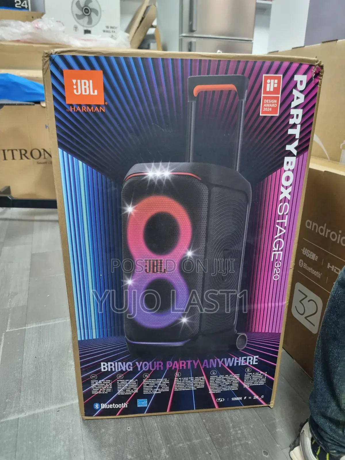 JBL Partybox Stage 320 Portable Speaker