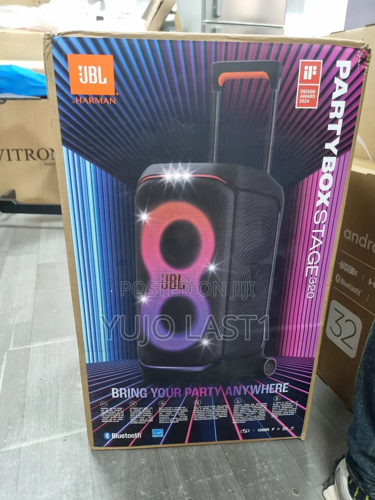 JBL Partybox Stage 320 Portable Speaker