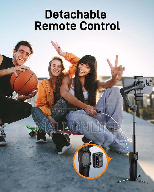 Hohem Isteady V3 3-axis Foldable Smartphon Gimbal Stabilizer - thumbnail 10