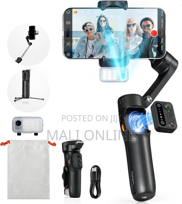 Hohem Isteady V3 3-axis Foldable Smartphon Gimbal Stabilizer - thumbnail 11
