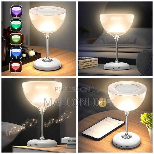 Creative Wine Glass Shape Rechargeable Bluetooth Speaker - main view