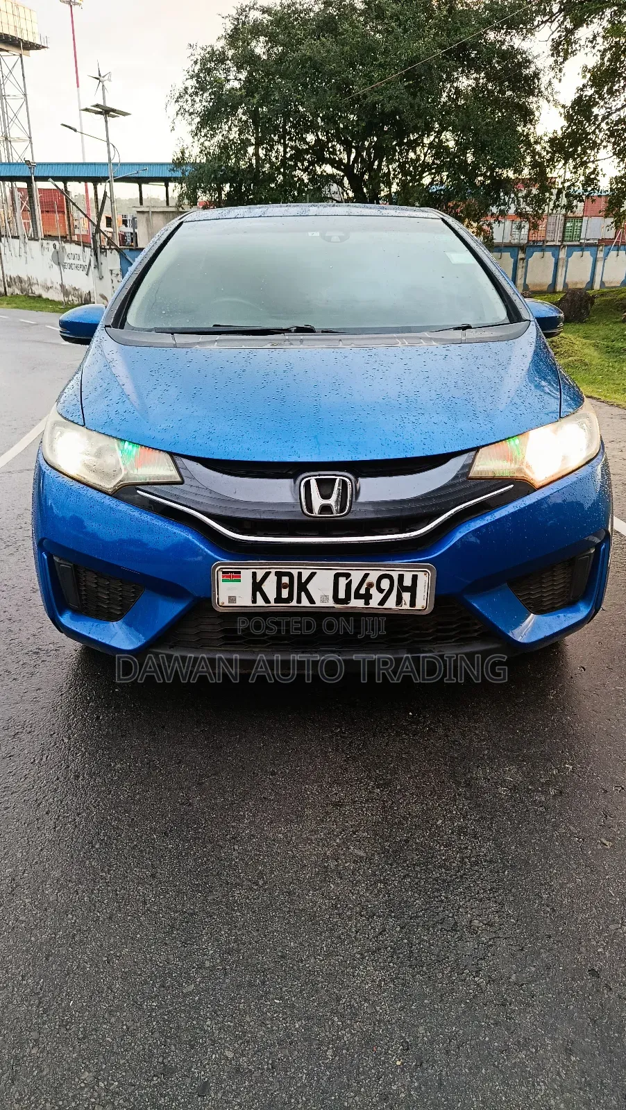 Honda Fit 2015 Blue