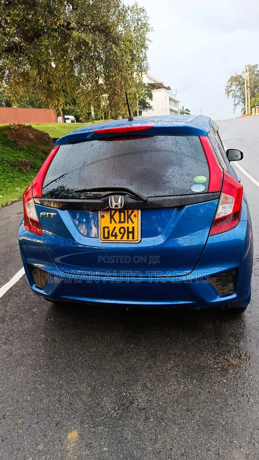 Honda Fit 2015 Blue