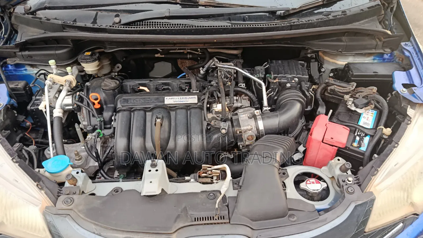 Honda Fit 2015 Blue