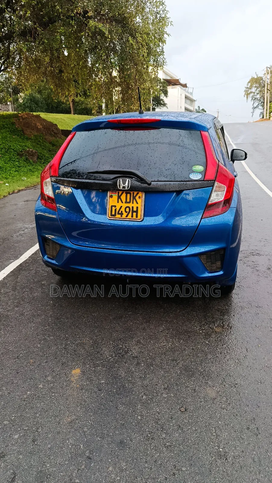 Honda Fit 2015 Blue