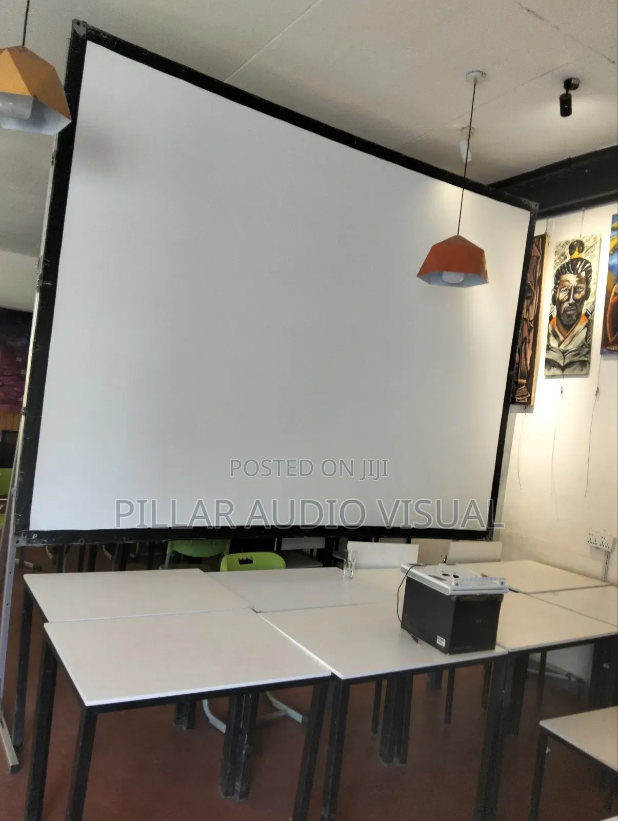 Projector Projector Screen for Hire, Big Size Screen