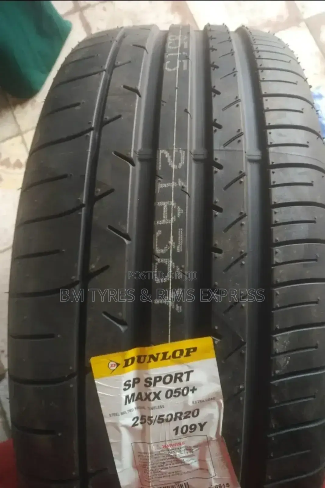 255 /50 R20 Dunlop Tyres (Japan) New Technology.