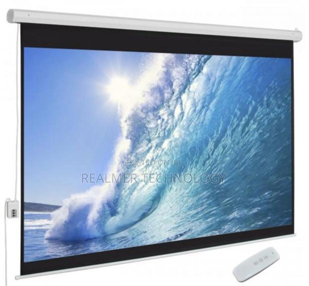 Light Wave MPS 200m Manual Projector Screen 200 X 200 - main view