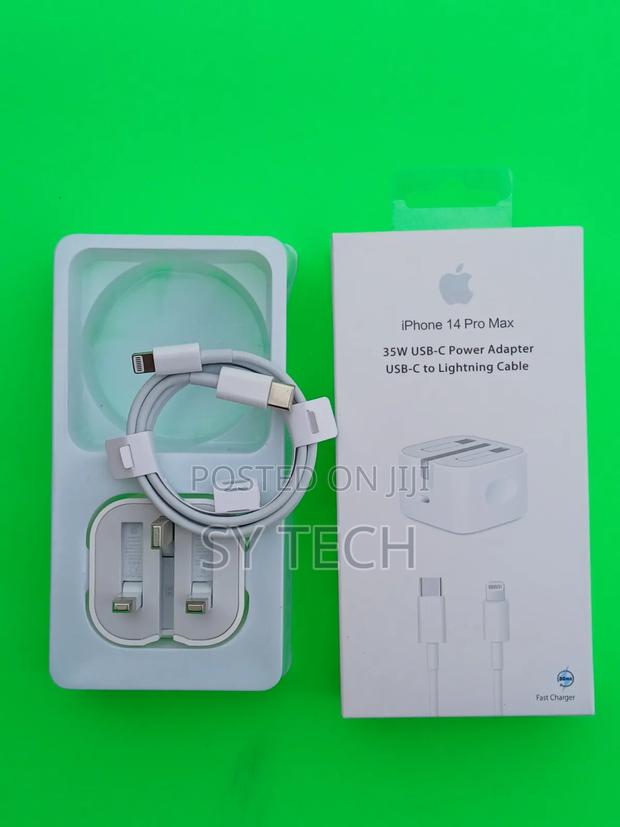iPhone 35w Power Adapter Type C to Apple Lighting - main view