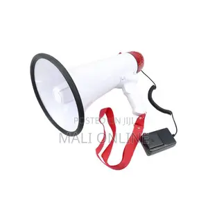Portable Rechargeable Megaphone With Detachable Microphone