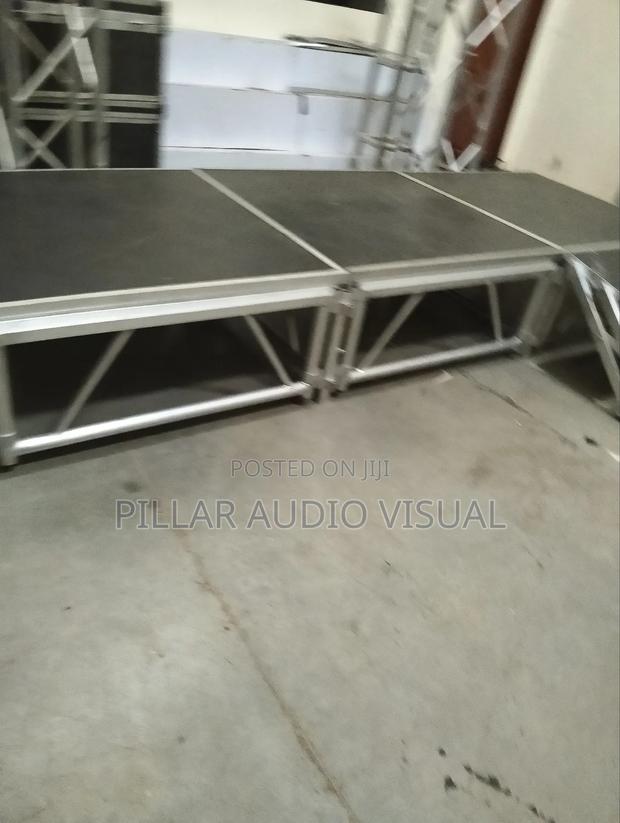 Platform, Stage, Raised Dias, Podium for Hire - main view